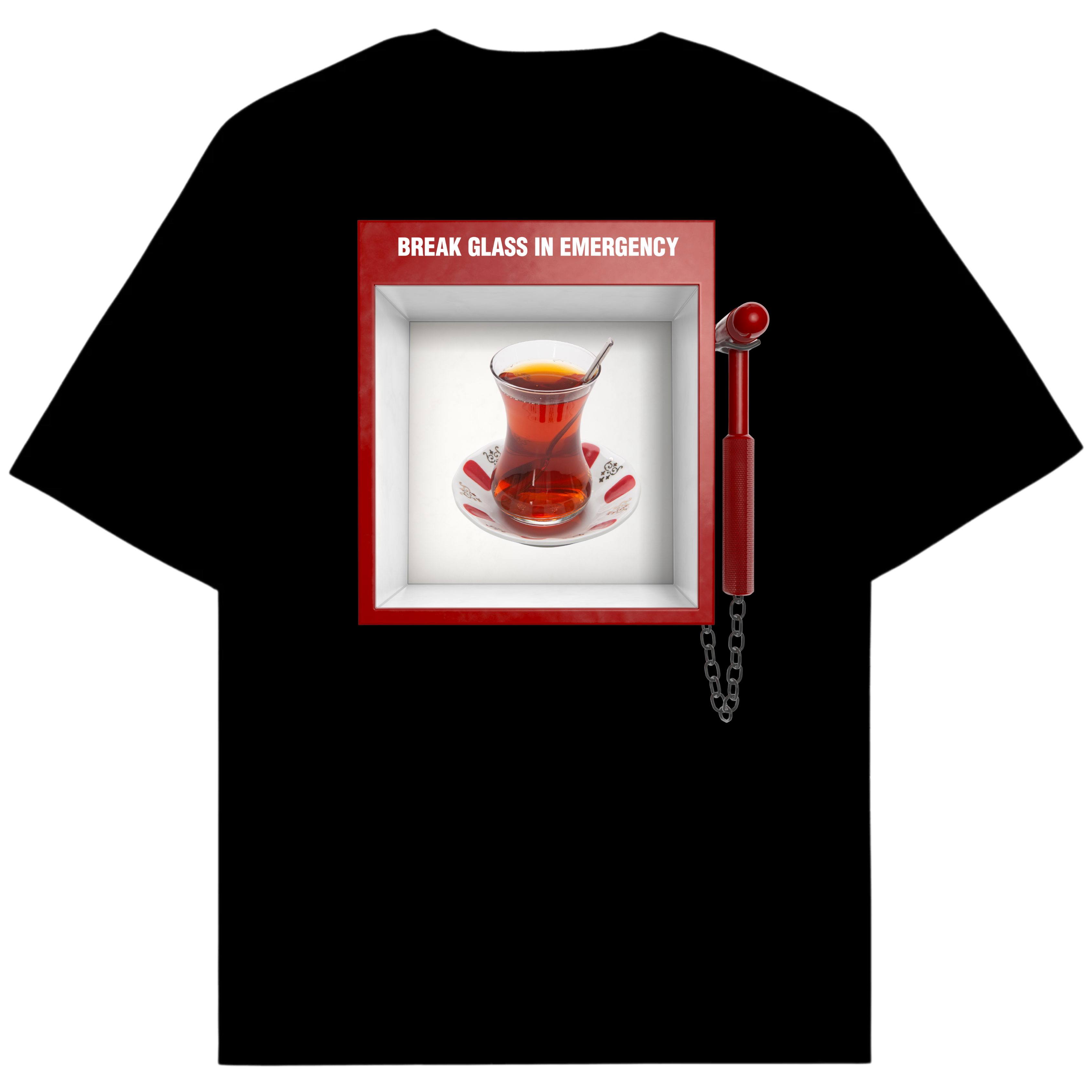 BREAK GLASS IN EMERGENCY