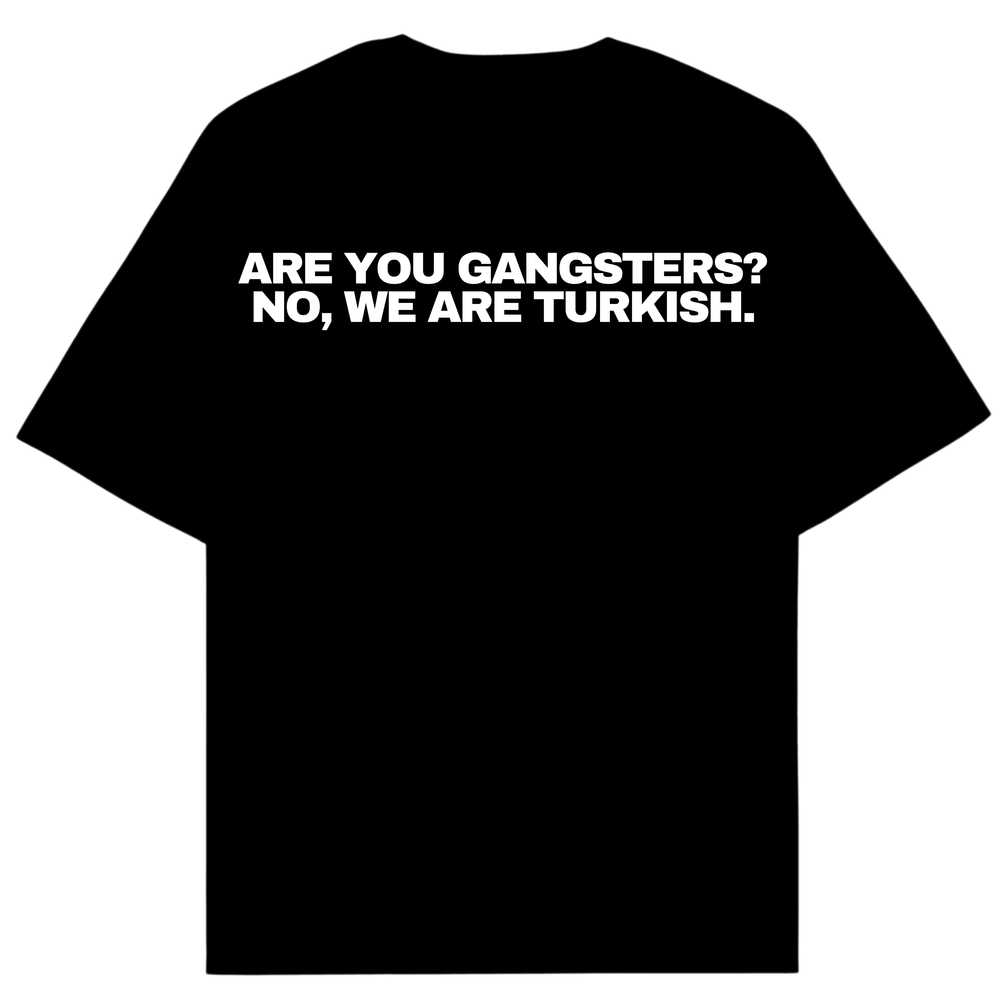 ARE YOU GANGSTERS ? NO, WE ARE TURKISH.